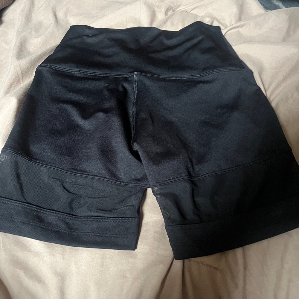 black bike shorts from pink